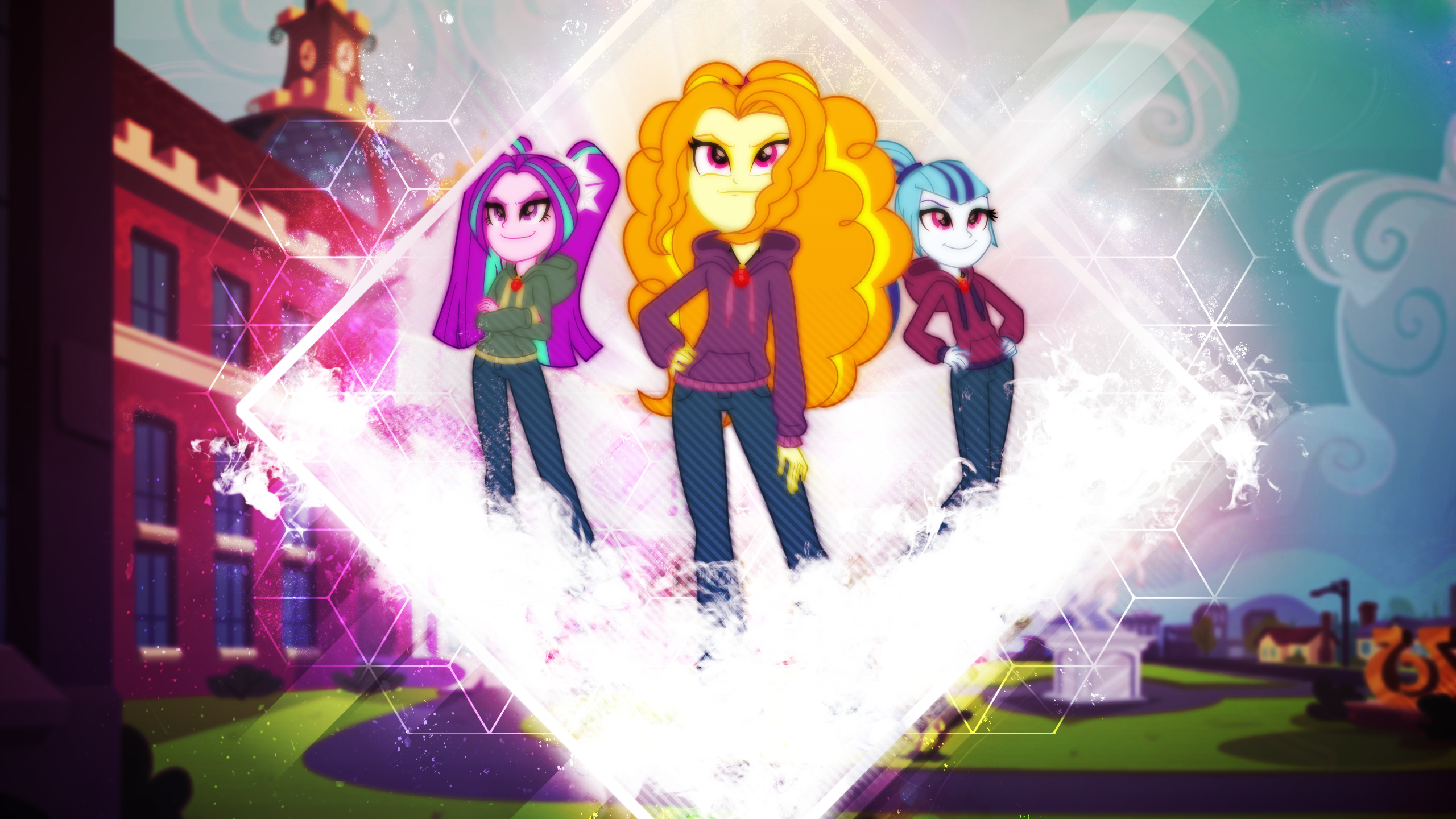 The Dazzlings . 2560 x 1440 HD Wallpaper