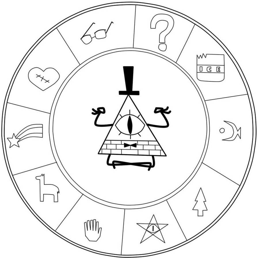 Gravity Falls-Bill Cipher by Makushi23 on DeviantArt