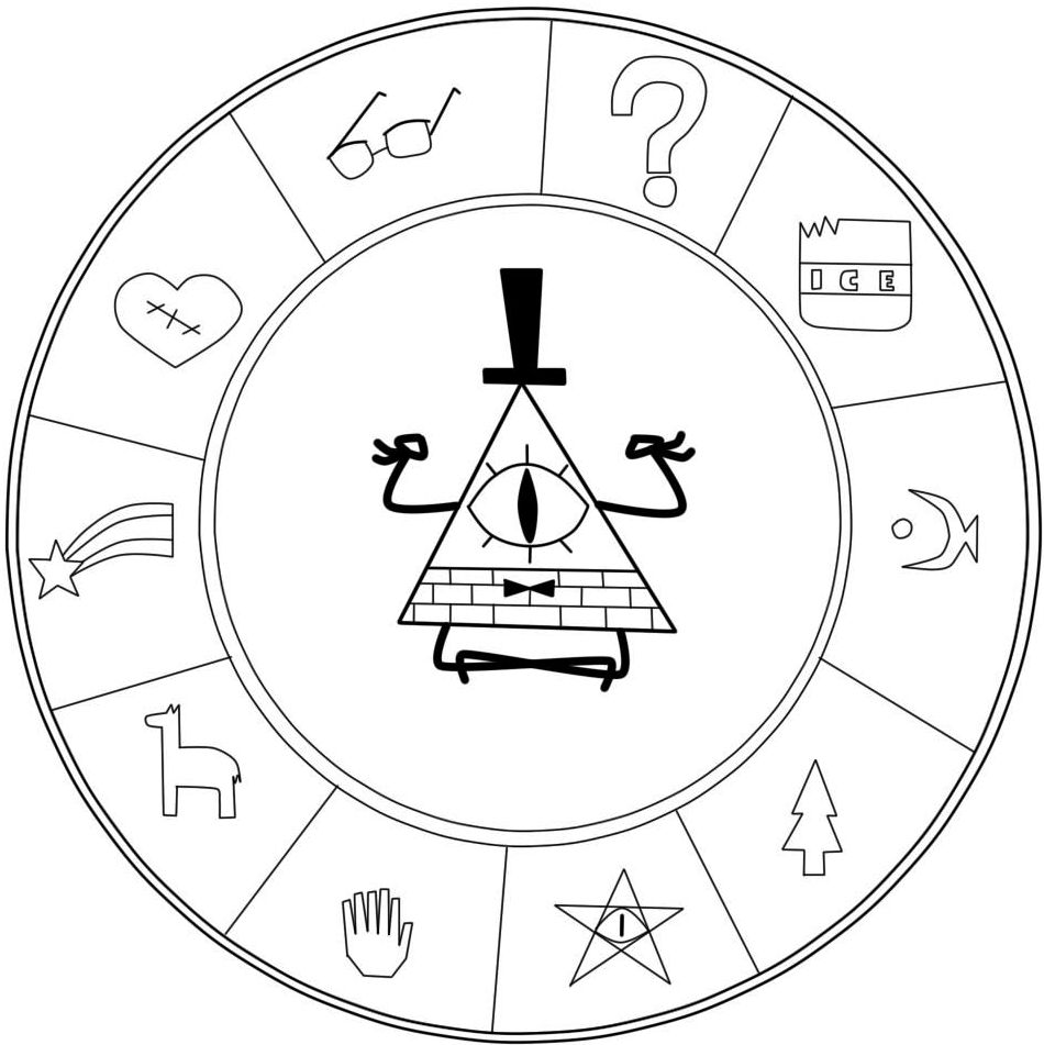 Gravity Falls-Bill Cipher by Makushi23 on DeviantArt
