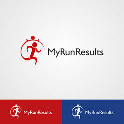 logo concept for my run result