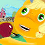 applejack eating an apple