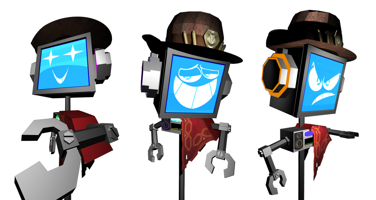 original fandroid model (w/ mccree outfit) by fristdynamo2 on DeviantArt