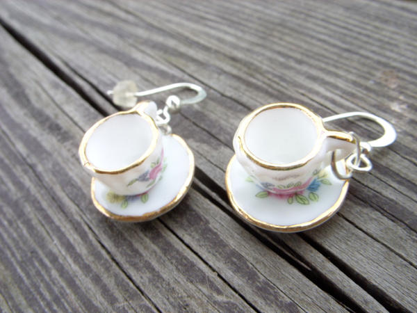 mini teacup with saucer kawaii