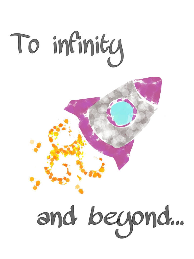 To infinity and beyond poster by Marz27 on DeviantArt