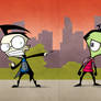 Invader Zim Postcards