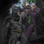 Batman vs. Joker IN COLOR