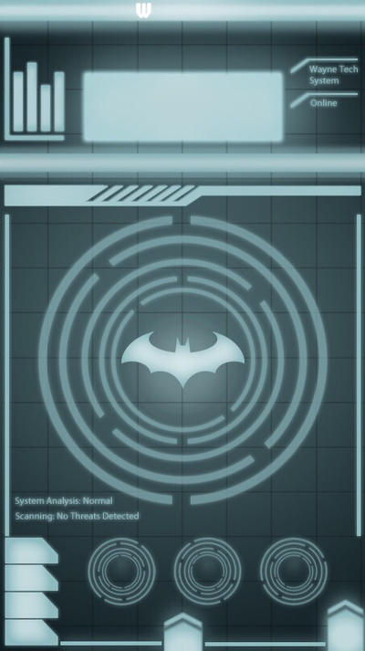 Batcomputer Deviantart BatComputer Lock Screen for iPhone 6S by KluverDesigns on DeviantArt
