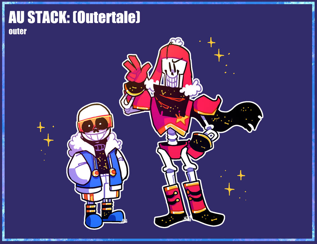 Outertale Humans Au Stack | Outertale (take) by Mistdrawz on DeviantArt