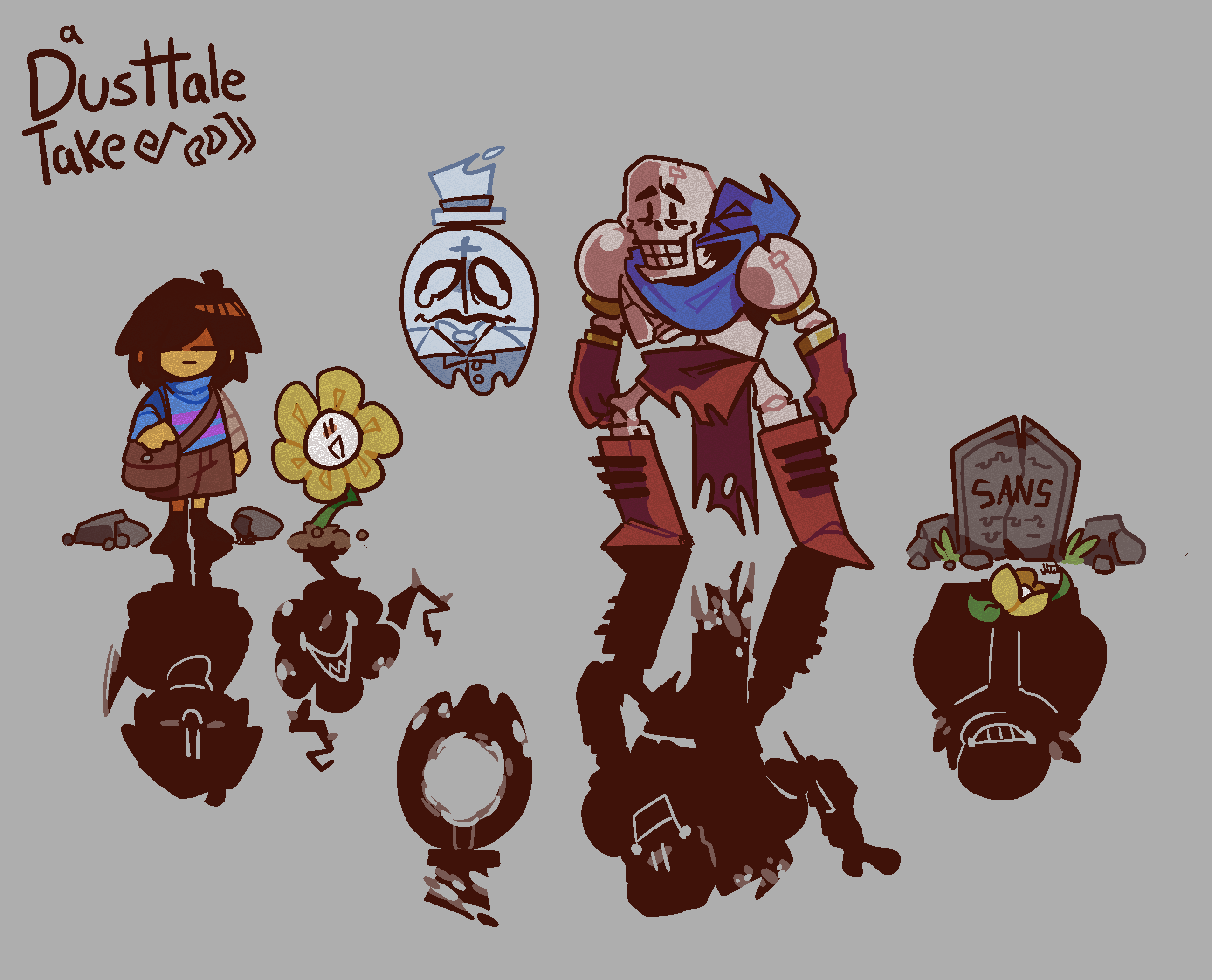 a Dusttale take | Part 1 by Mistdrawz on DeviantArt