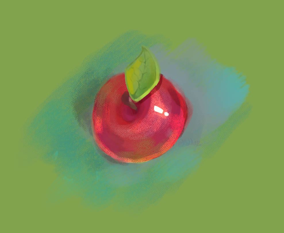 Apple drawing by Mistdrawz on DeviantArt