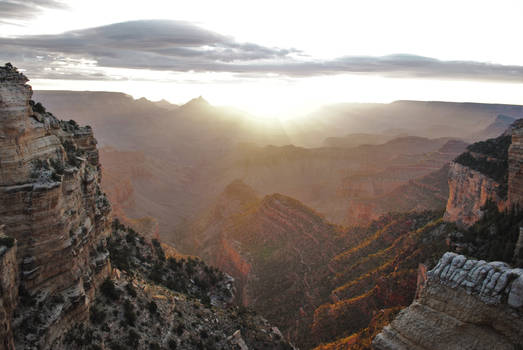 Sunrise in a basket