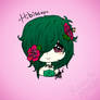 Hibiscus Chibi Digital Headshot Art Trade