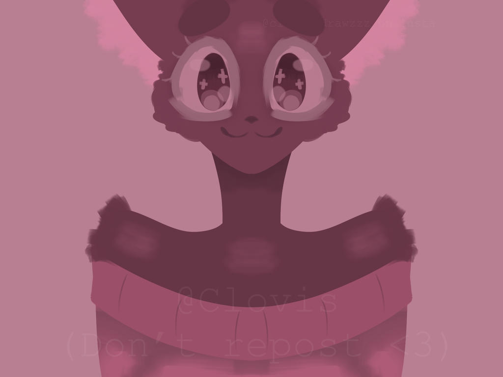 Pink oc painting! by Boxythecat on DeviantArt