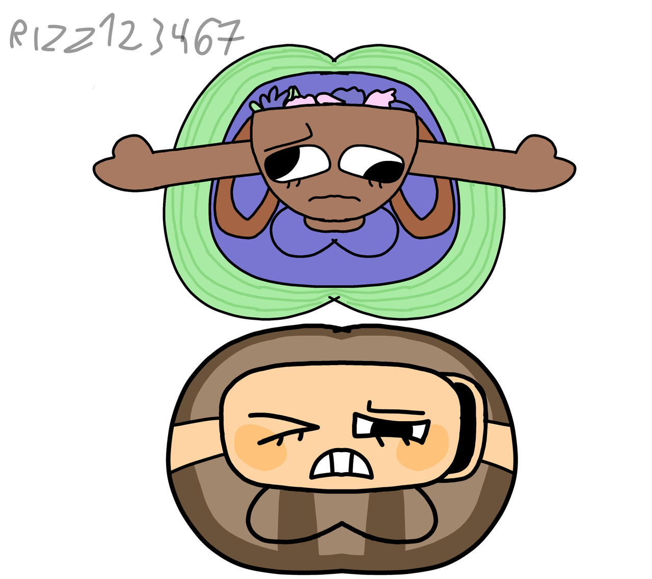 Dandy Rizz Another Dandys World Pancakes Things (hell nahhh) by rizz123467 on ...