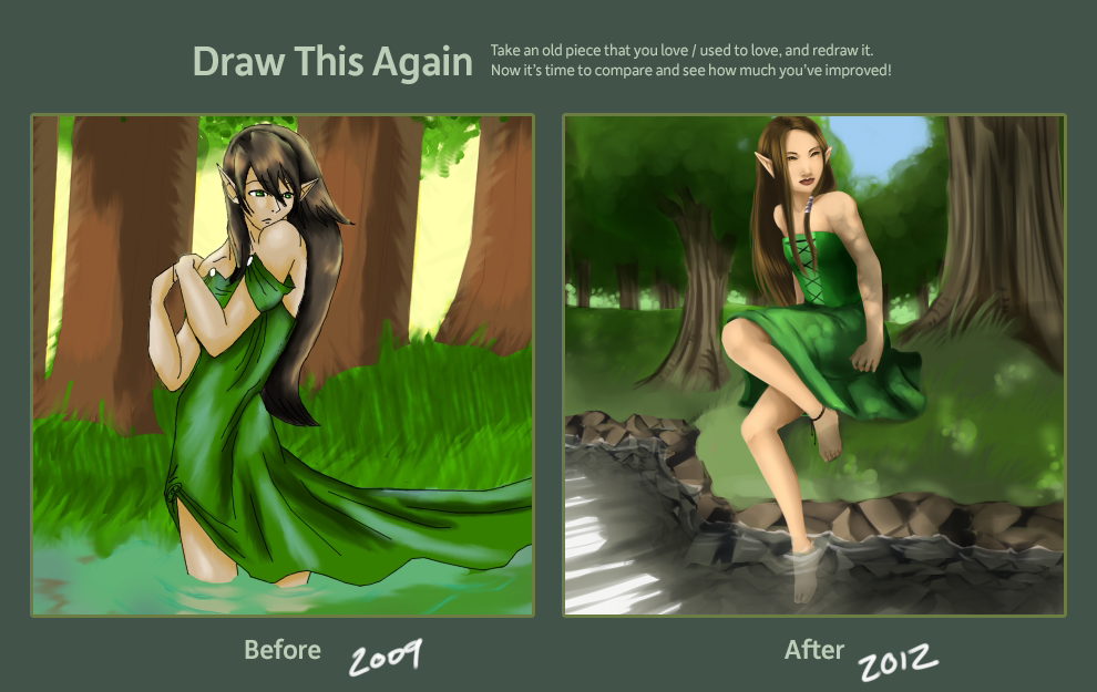 Draw This Again: Forest Nymph