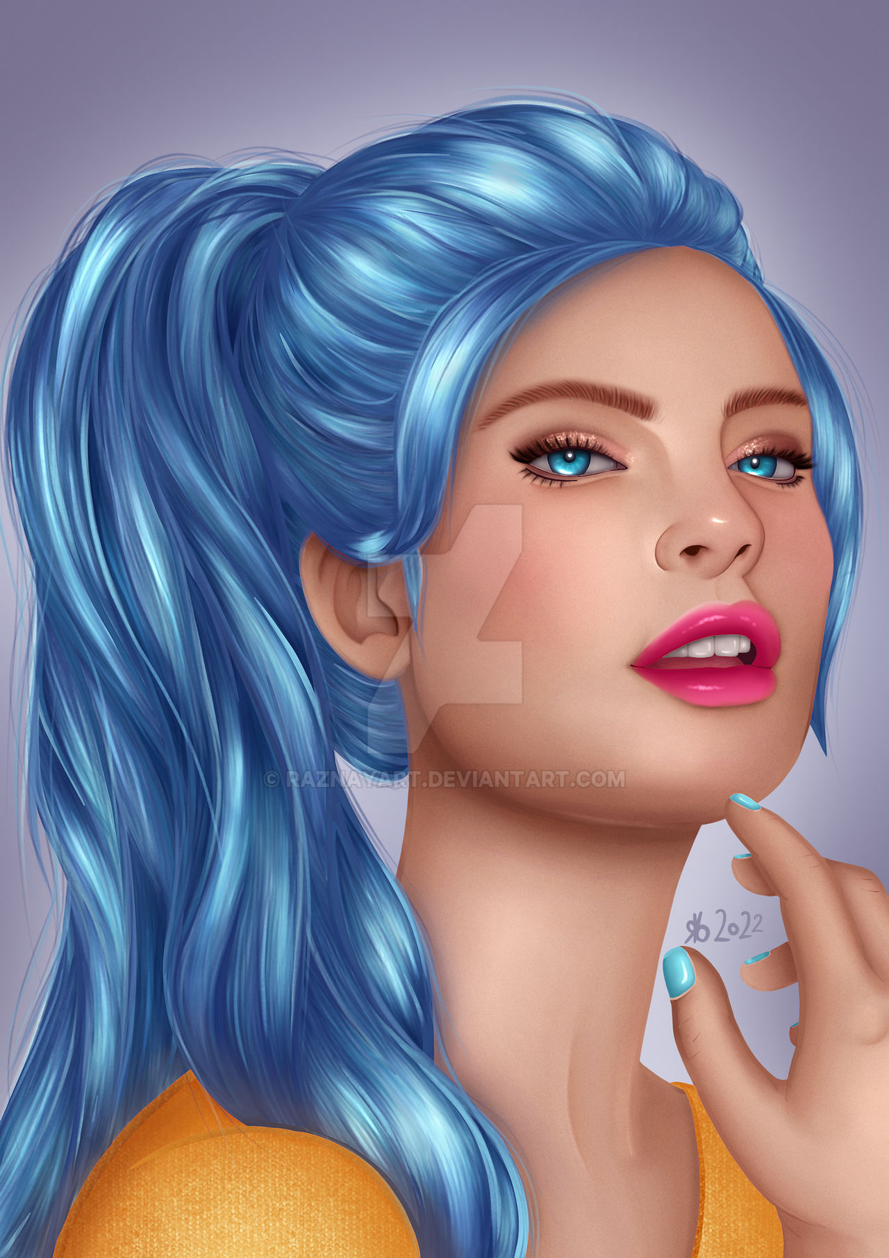 Deviantart 10 Blue Blue by RaznayArt on DeviantArt