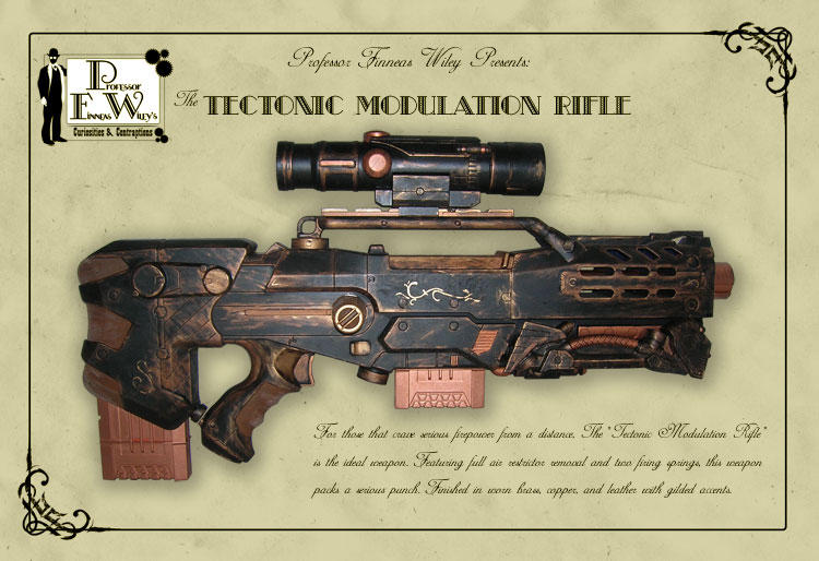 Infinity Modulator Rifle The Tectonic Modulation Rifle by davincisghost on DeviantArt