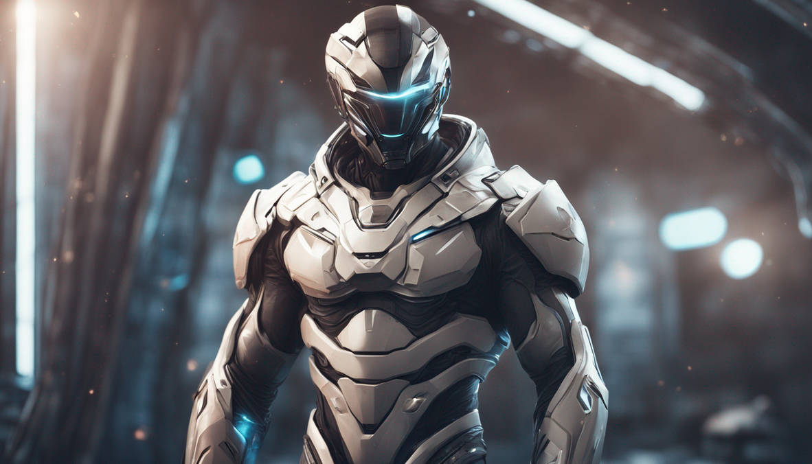 Futuristic space warrior by Parzival44553 on DeviantArt