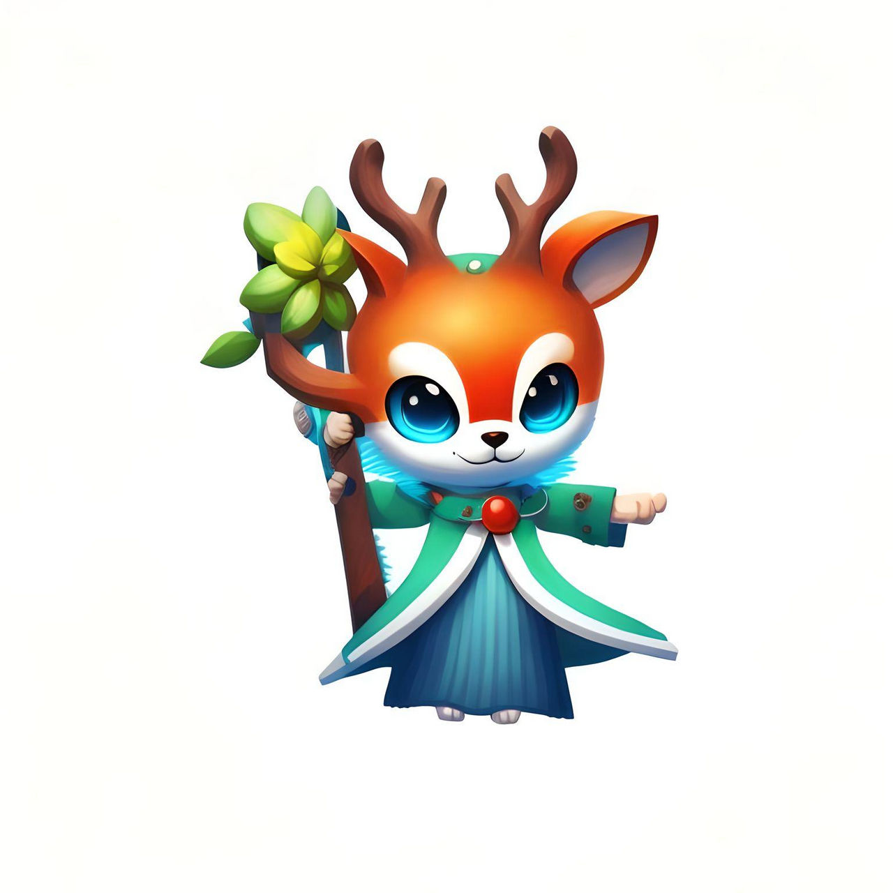 EVA | MAGIC CHESS | MYSTERIOUS DEER AI VERSION by morizmohama on DeviantArt