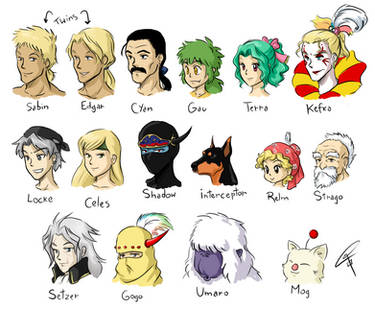 Final Fantasy VI cast