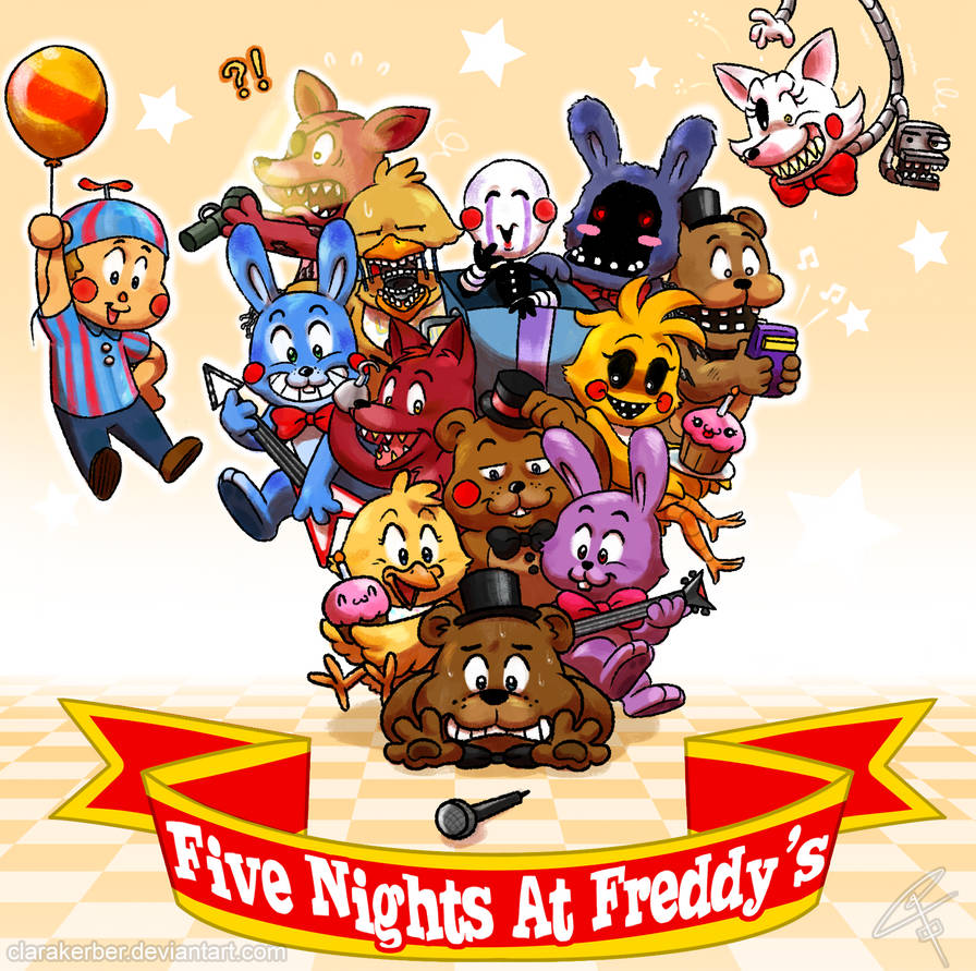 Freddy and Friends by GazKerber on DeviantArt