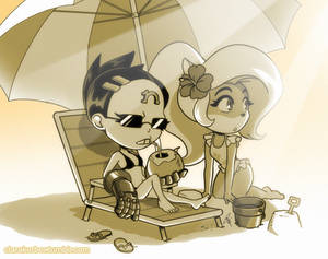 Nina and Coco's Vacation