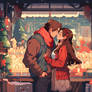 Christmas love pixel art 2023