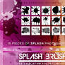 Splash Photoshop Brushes