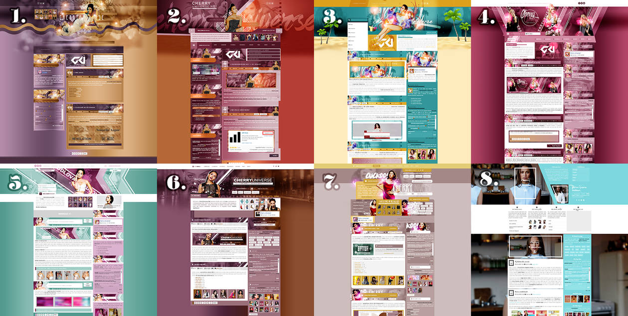 CherryUniverse Design Evolution #3 by BrielleFantasy