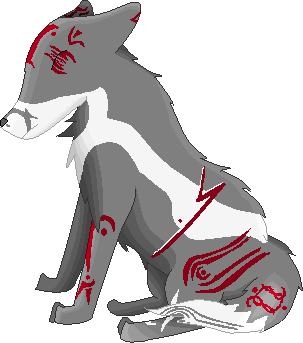 Ayame Wolf Drawing