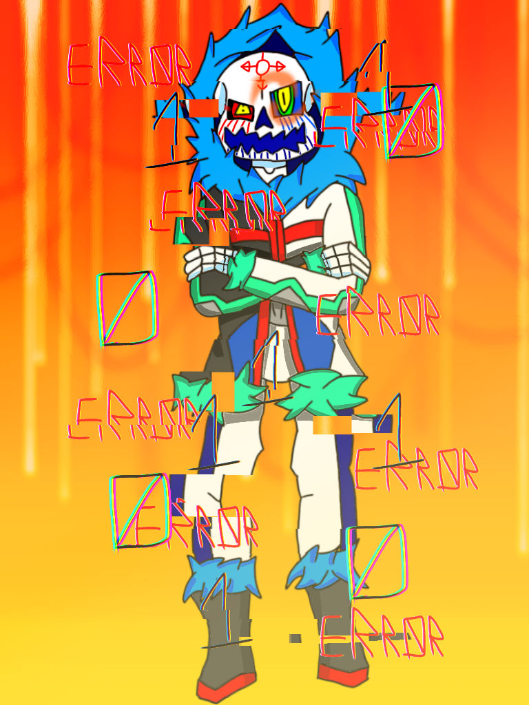 Error 101 sans by rampageetheredraw on DeviantArt