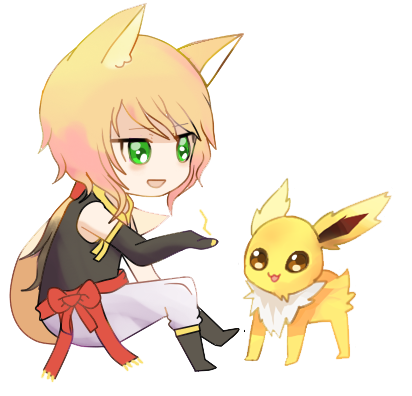 Livian and Jolteon