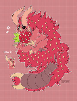 [OPEN ADOPT] Strawberry Tarantuala