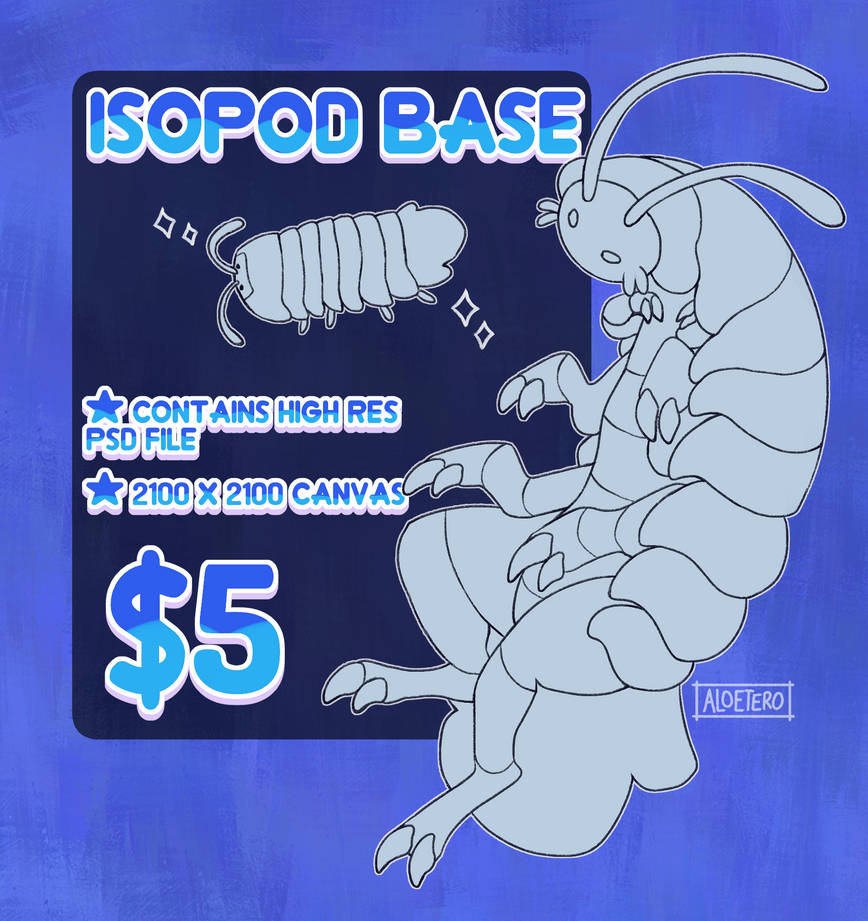 P2U Isopod Base By Aloeteroart On DeviantArt p2u-isopod-base-by-aloeteroart-on-deviantart