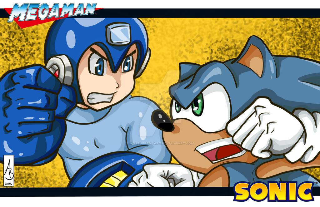 Mega Man vs Sonic