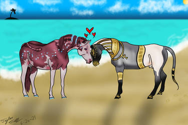 Anubis and Pink Manias day out!