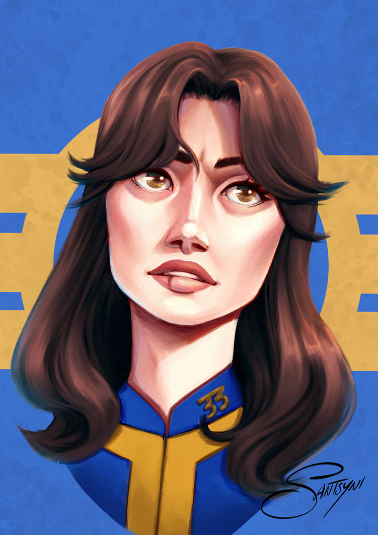 Fallout - Lucy Portrait by Santsyni on DeviantArt