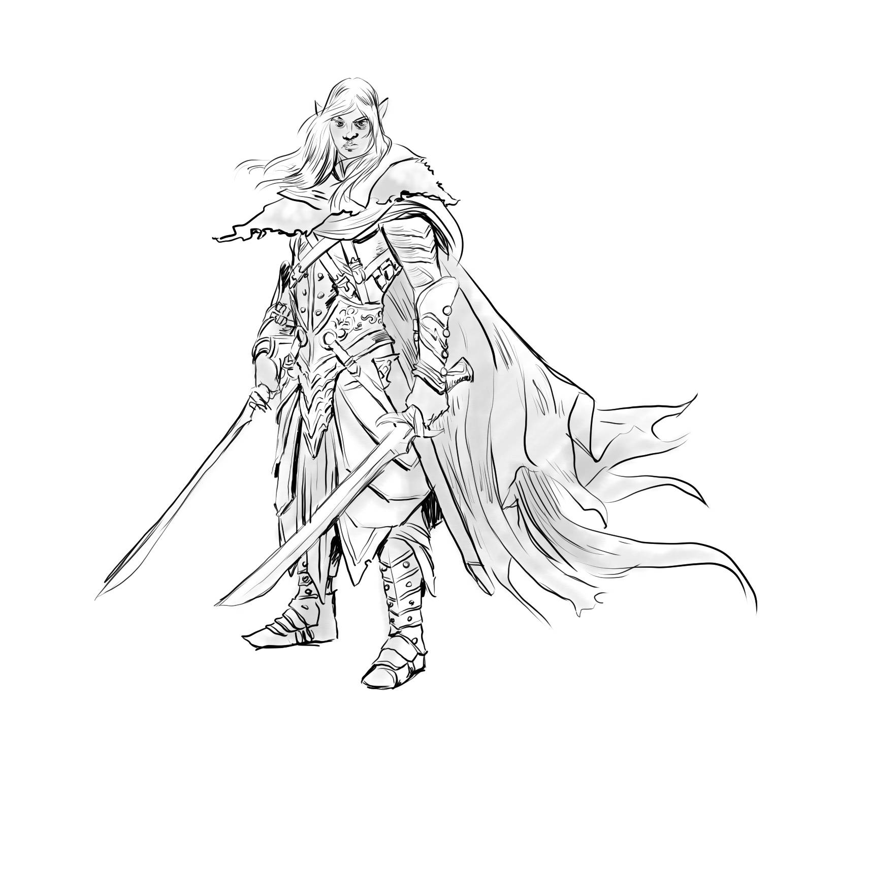 Drizzt Do'Urden by zackgardner on DeviantArt