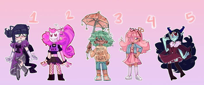 cute adoptables auction! (OPEN) points and paypal