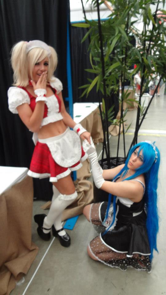 Maid Konata And Jessica Nigri