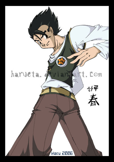 Gohan Orange stars school by HaruEta on DeviantArt