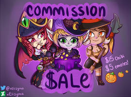 Commission Sale - Now through December 31st