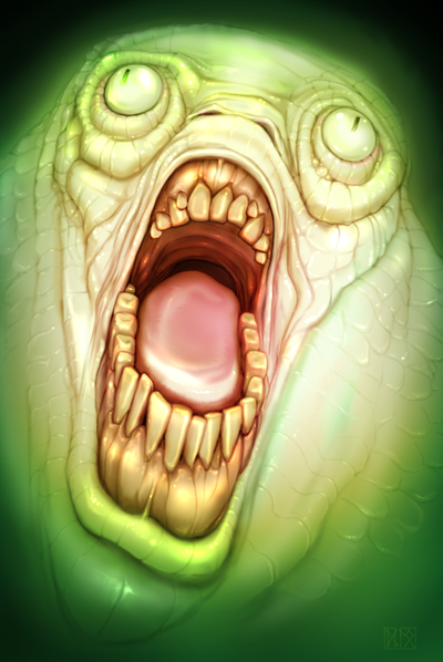 Deep One Face Deep One by dloliver on DeviantArt