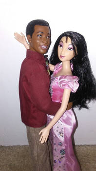 Mulan w/Male Doll