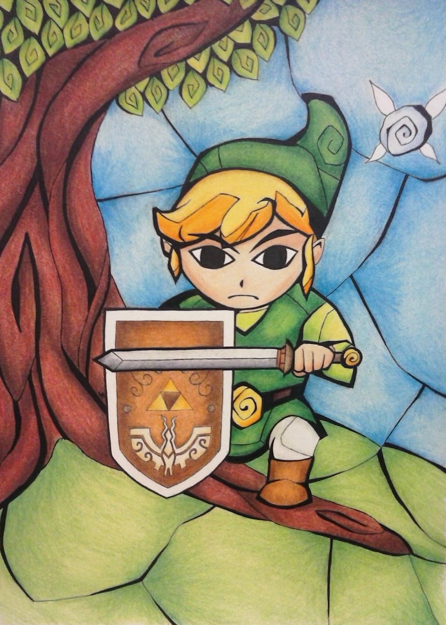 Stained Glass Link - Full Color