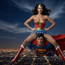 Superheroines Wonder Woman 18-003 Flying Superman