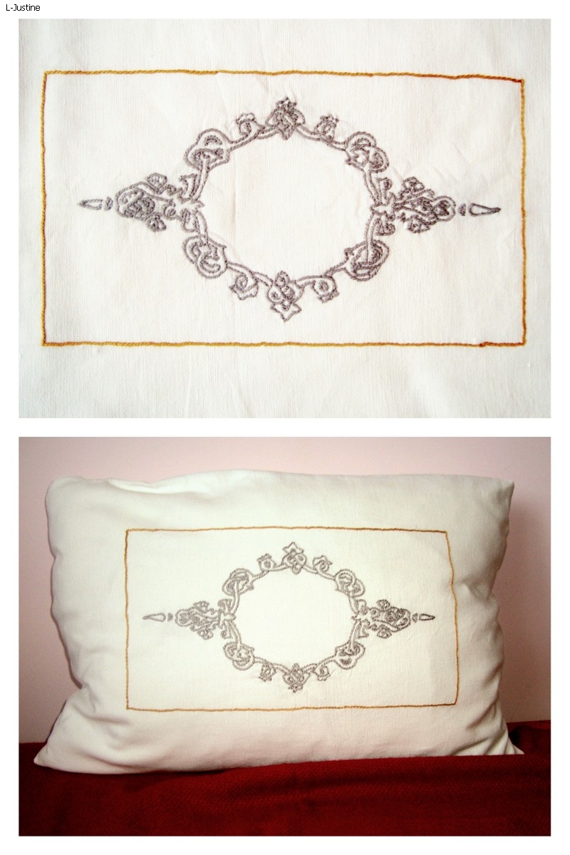 Victorian era inspired pillow 1