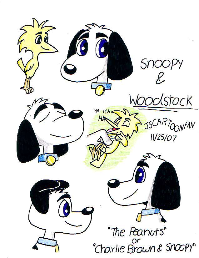 Snoopy and Woodstock Models by JSCARTOONFAN on DeviantArt