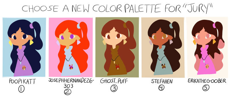 Jury's New Color Palette (Vote)