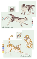 Commission: Cat Designs